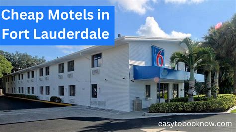 cheap motels in ft lauderdale fl and area